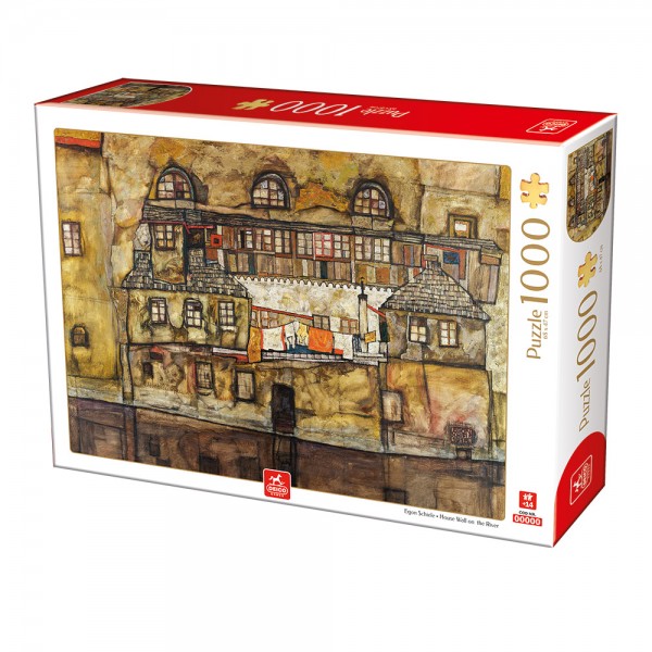 Domy nad rzeką, Egon Schiele (1000el.) - Sklep Art Puzzle